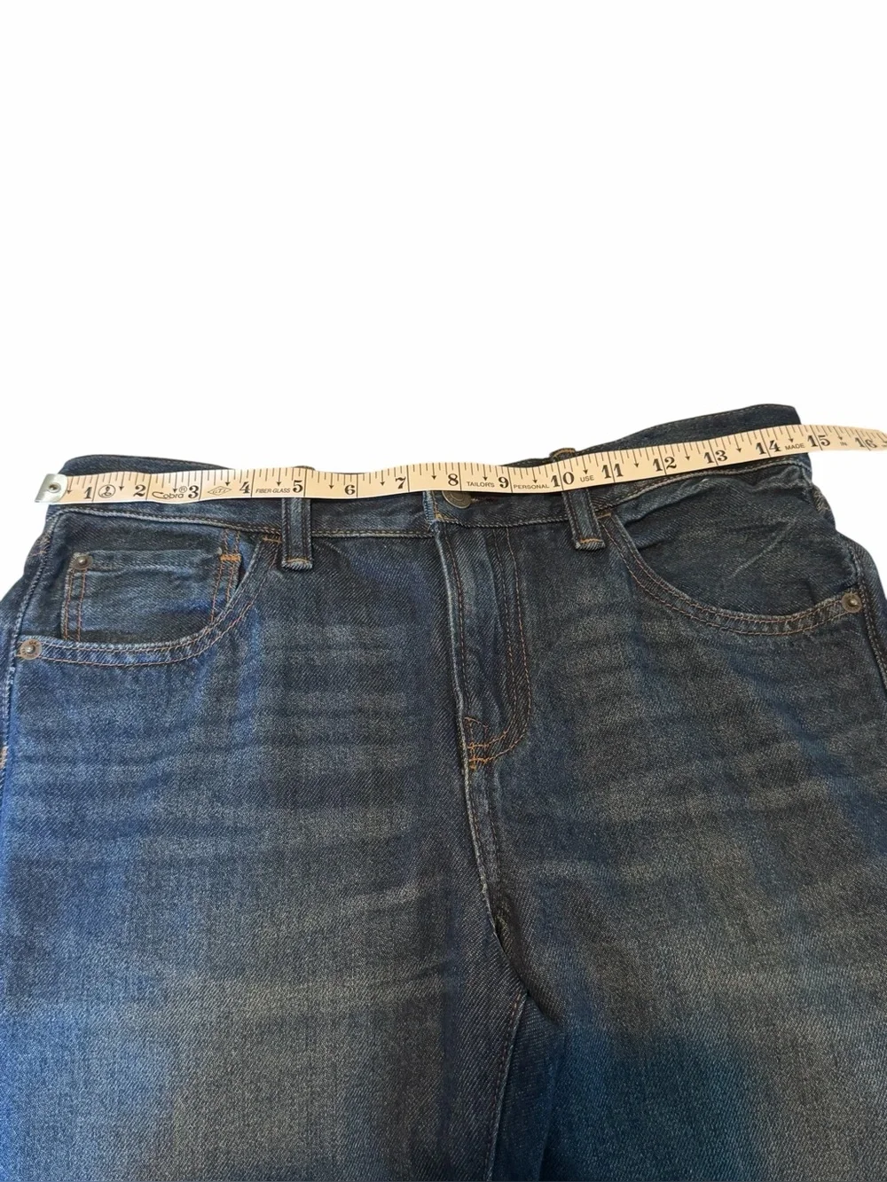 Gap Kids 90s Original Straight Jeans Youth Size 16 Dark Wash Denim